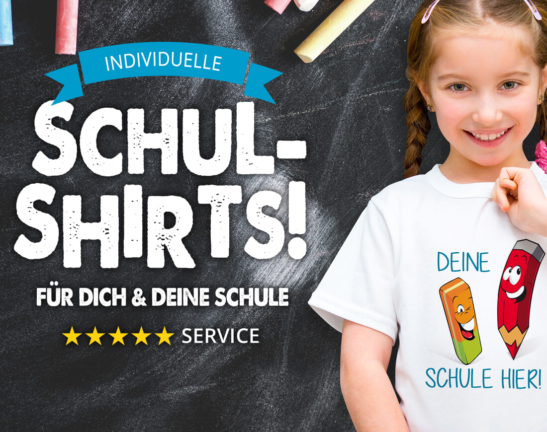 Schulshirts günstig selbst gestalten